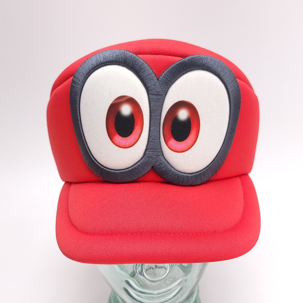Nintendo Super Mario Odyssey Cappy Red Cosplay Hat One Size Fits Most 2017